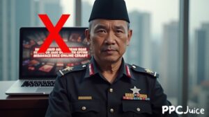 Indonesia Intensifies Crackdown on Online Gambling, Concept art for illustrative purpose - Monok