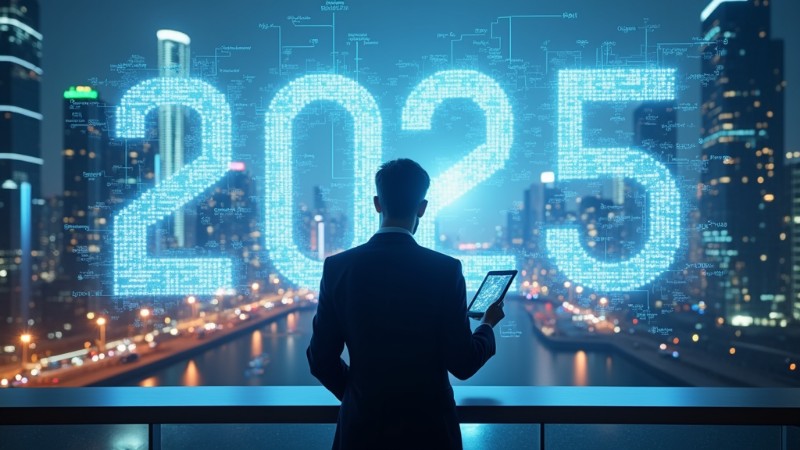 2025: The Rise of AI-Generated Ads and SEO's New Landscape, Concept art for illustrative purpose, tags: ai - Monok