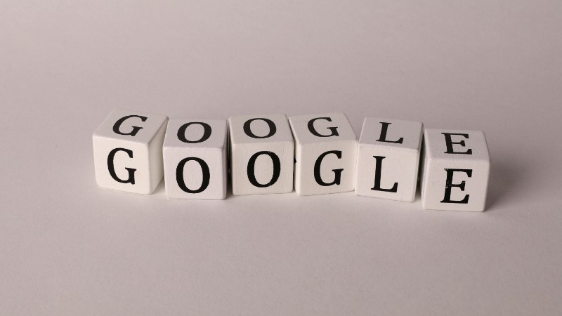 White blocks with letters spelling Google, symbolizing search and SEO concepts., tags: ads - pexel