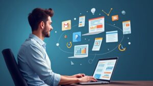 Google Ads: precision targeting for professional audiences, Concept art for illustrative purpose, tags: ads - Monok